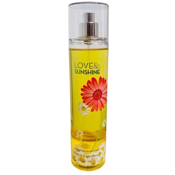 Bath & Body Works LOVE & SUNSHINE Fine Fragrance Mist 8 FL OZ Perfume Scent READ - Picture 1 of 5